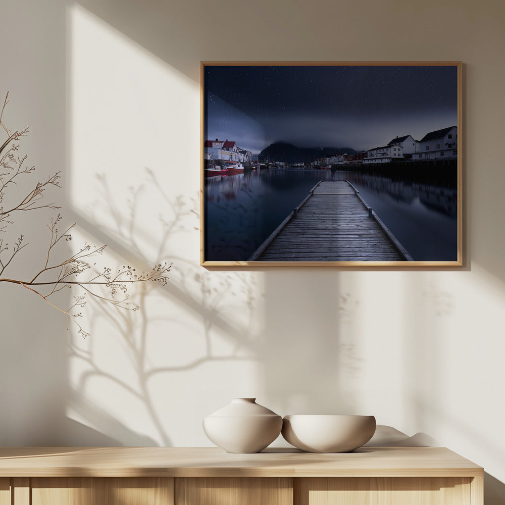 Cuando la noche viene cayendo del cielo | Posters  - Impresiones de Arte