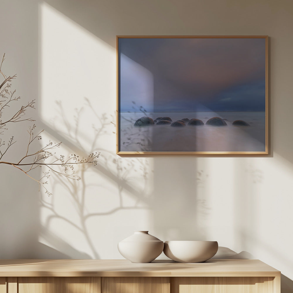 Moerakin lohkareet | Julisteet - Taidevedokset