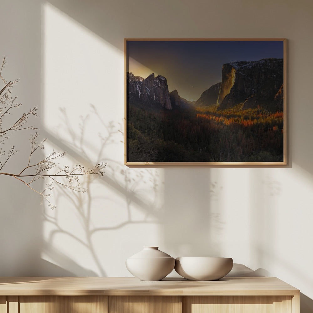 Yosemiten tulipalo | Julisteet - Taidevedokset