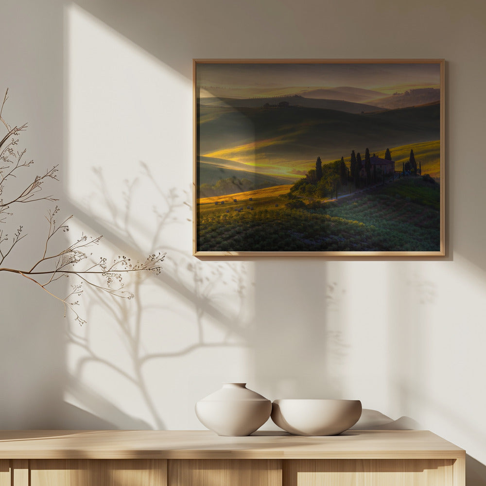 Zieleni i złota | Plakaty - Wydruki Artystyczne