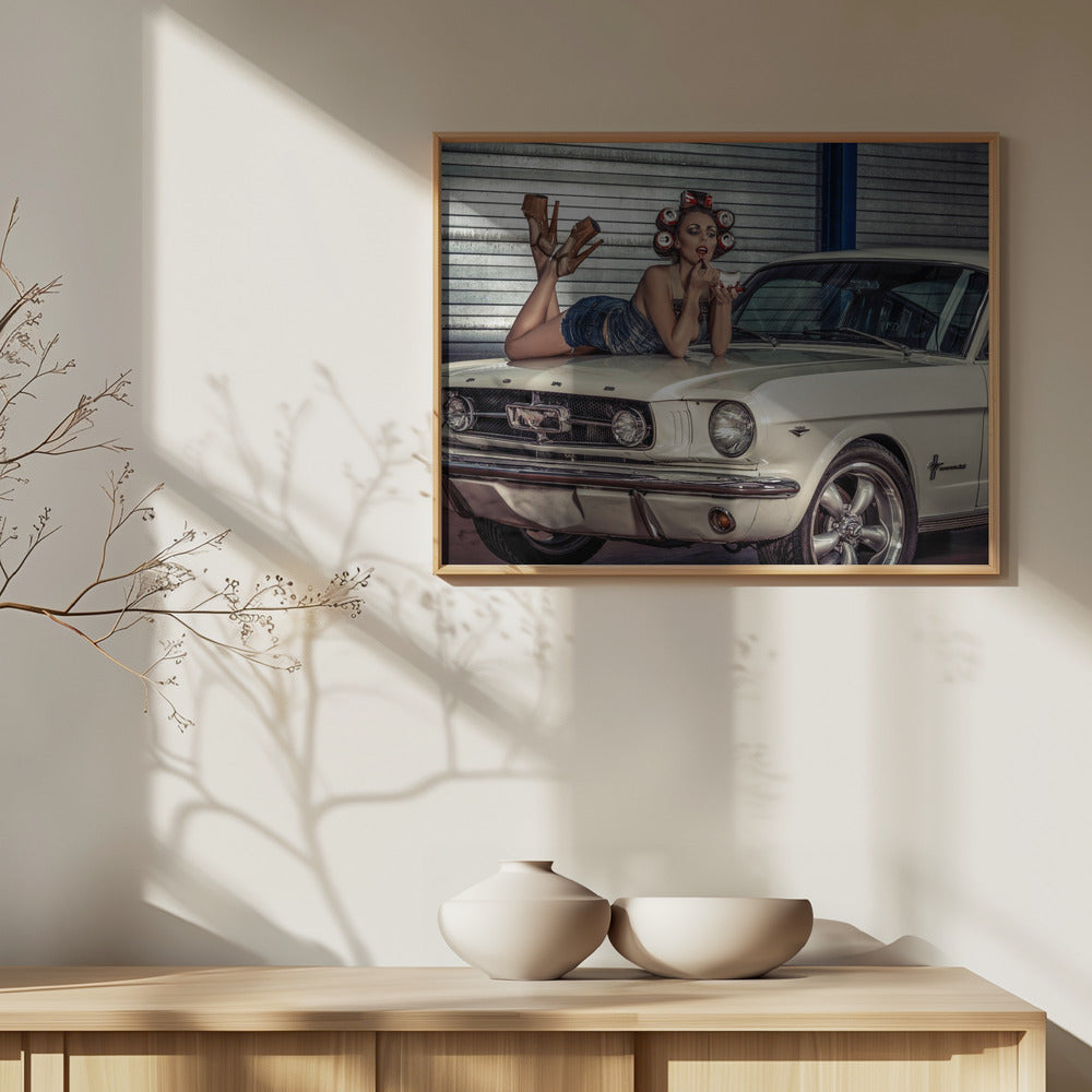 Bebé, puedes conducir mi coche..... | Posters  - Impresiones de Arte