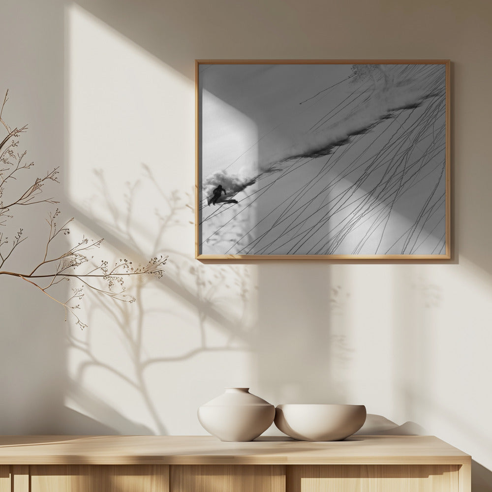 Skiing Powder | Poster