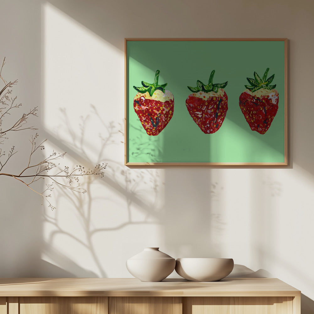 Mansikat | Julisteet - Taidevedokset