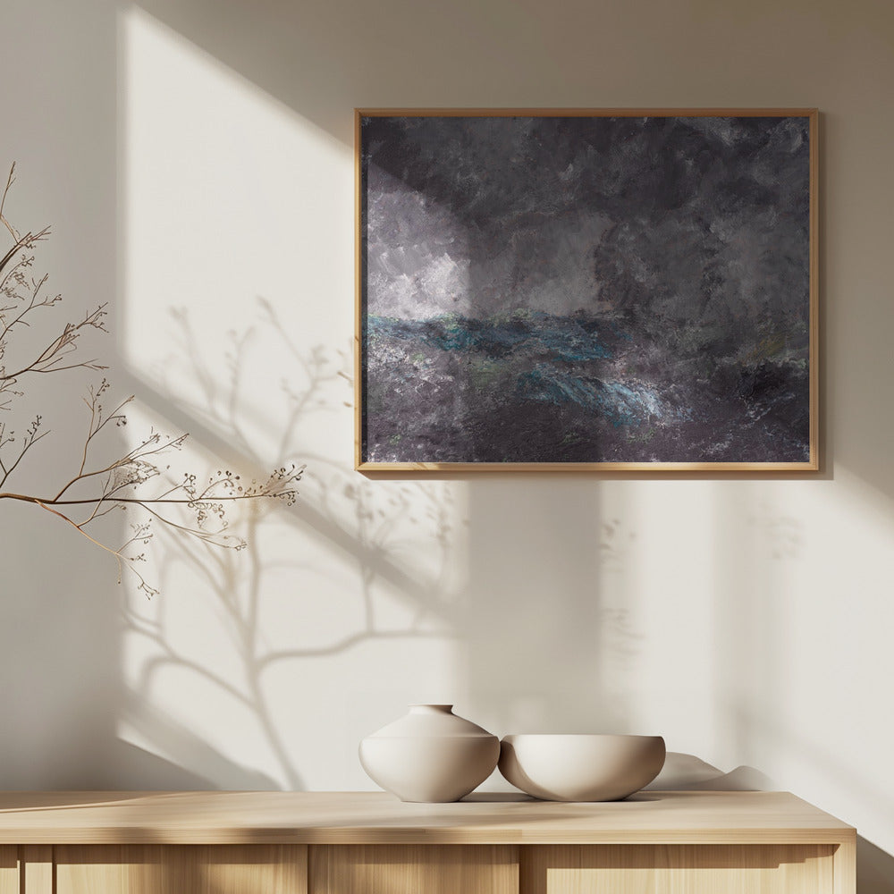 Tormenta en el archipiélago de Dalarö | Posters  - Impresiones de Arte