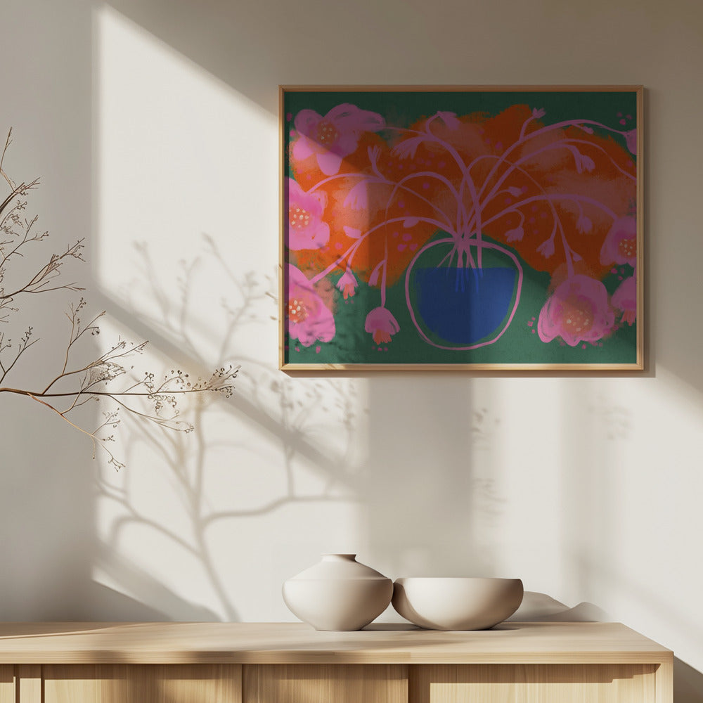 Floral Burst Symphonie | Poster