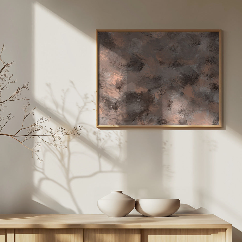 Muted Brush Dance | Poster