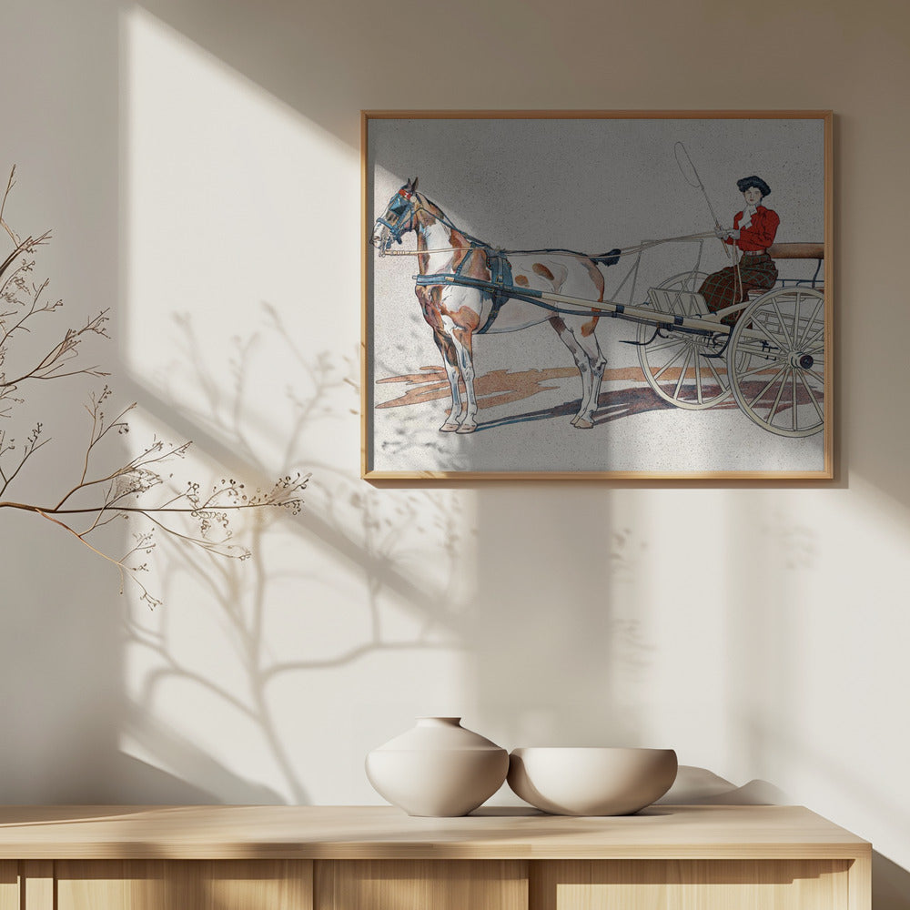 En Kentucky-ophugningsvogn (ca. 1900) | Plakater - Kunsttryk