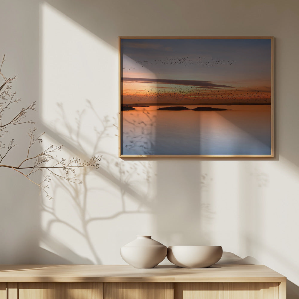 by sunset | Poster