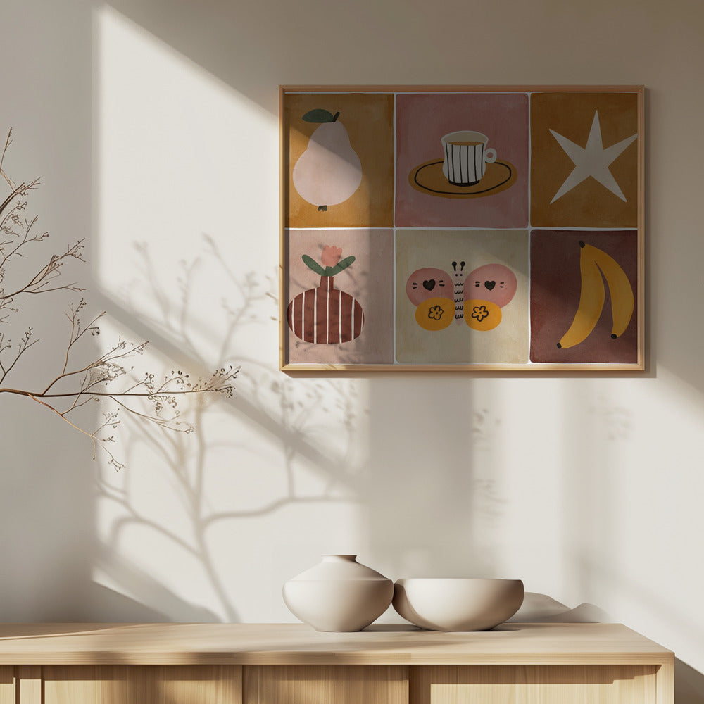 Whimsical Icons Galore | Poster