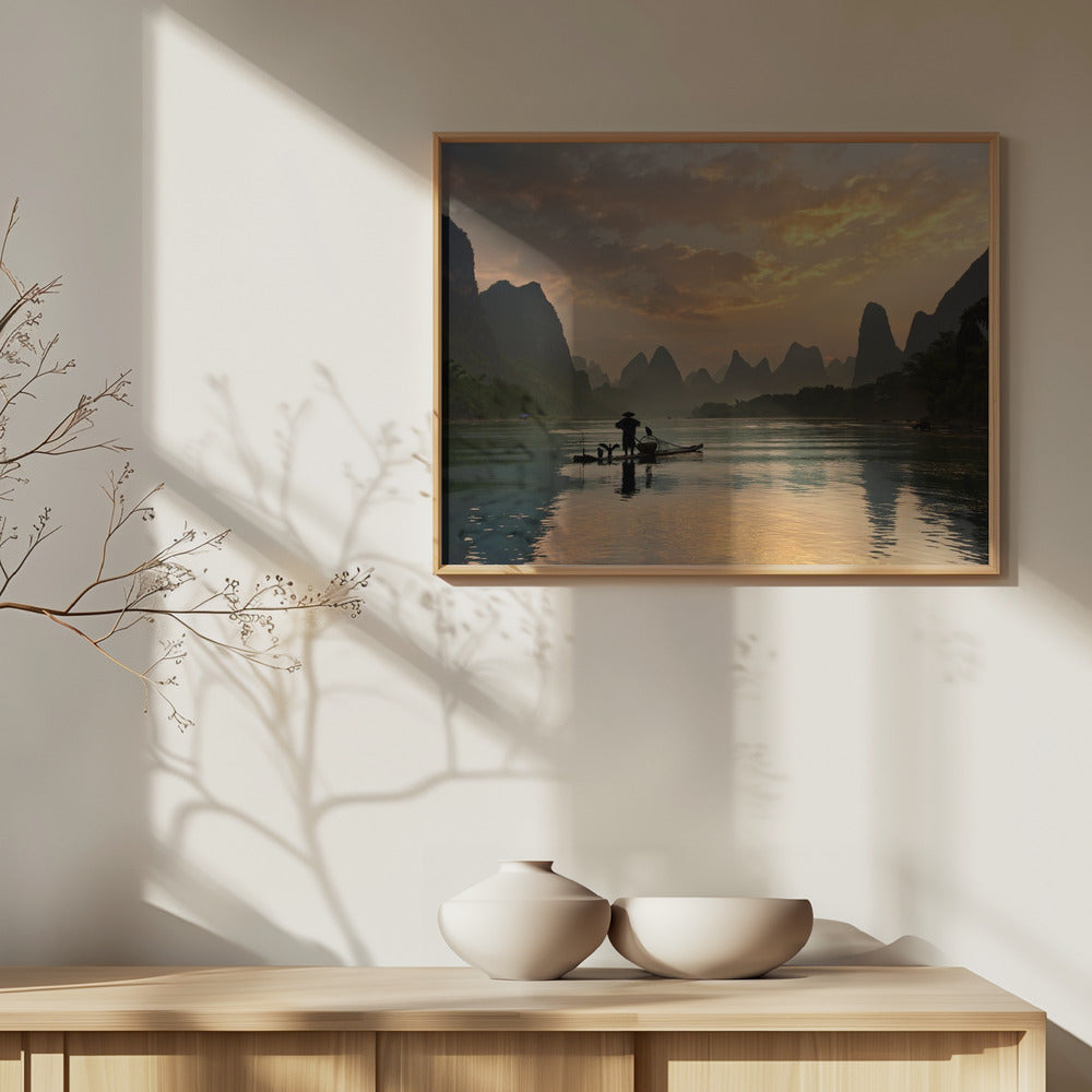 Kultainen Li-joki | Julisteet - Taidevedokset