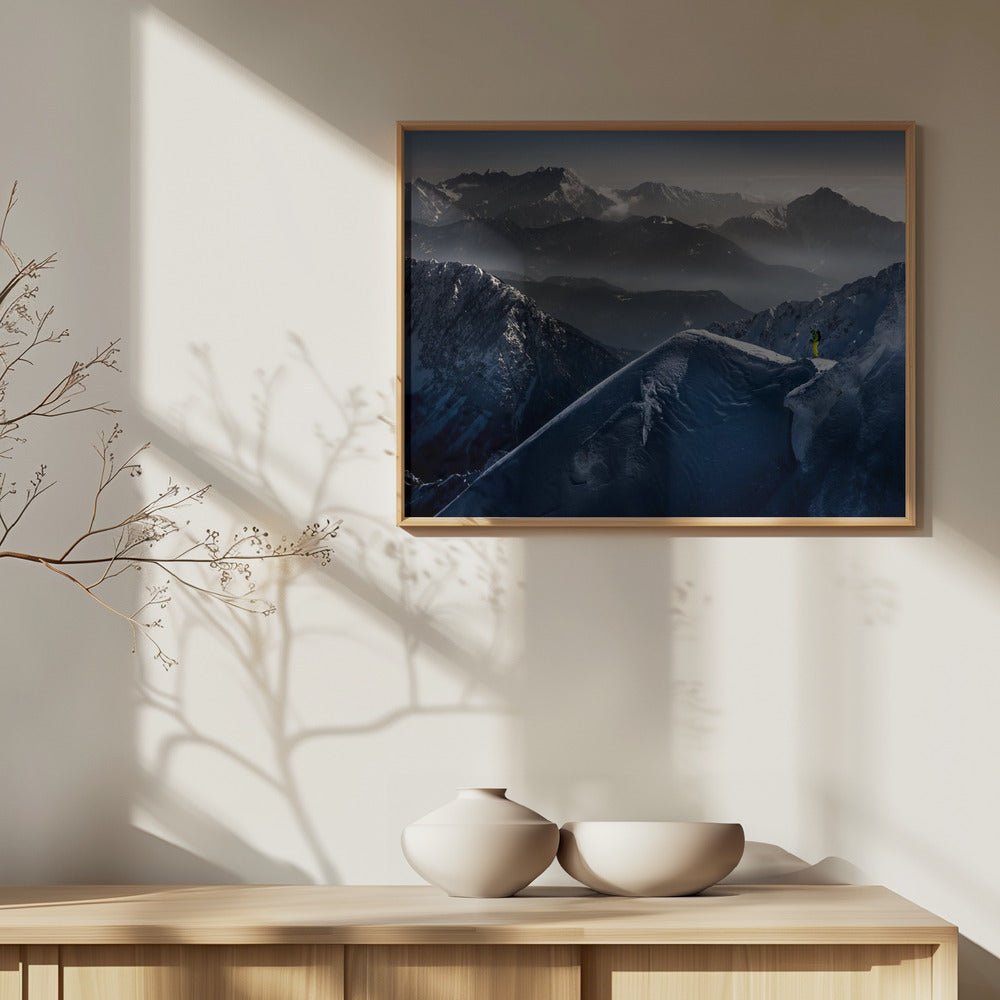 Hiljaiset hetket ennen laskeutumista | Julisteet - Taidevedokset