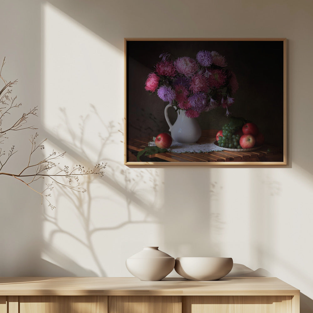 August-Geschenke des Gartens | Poster - Kunstdruck