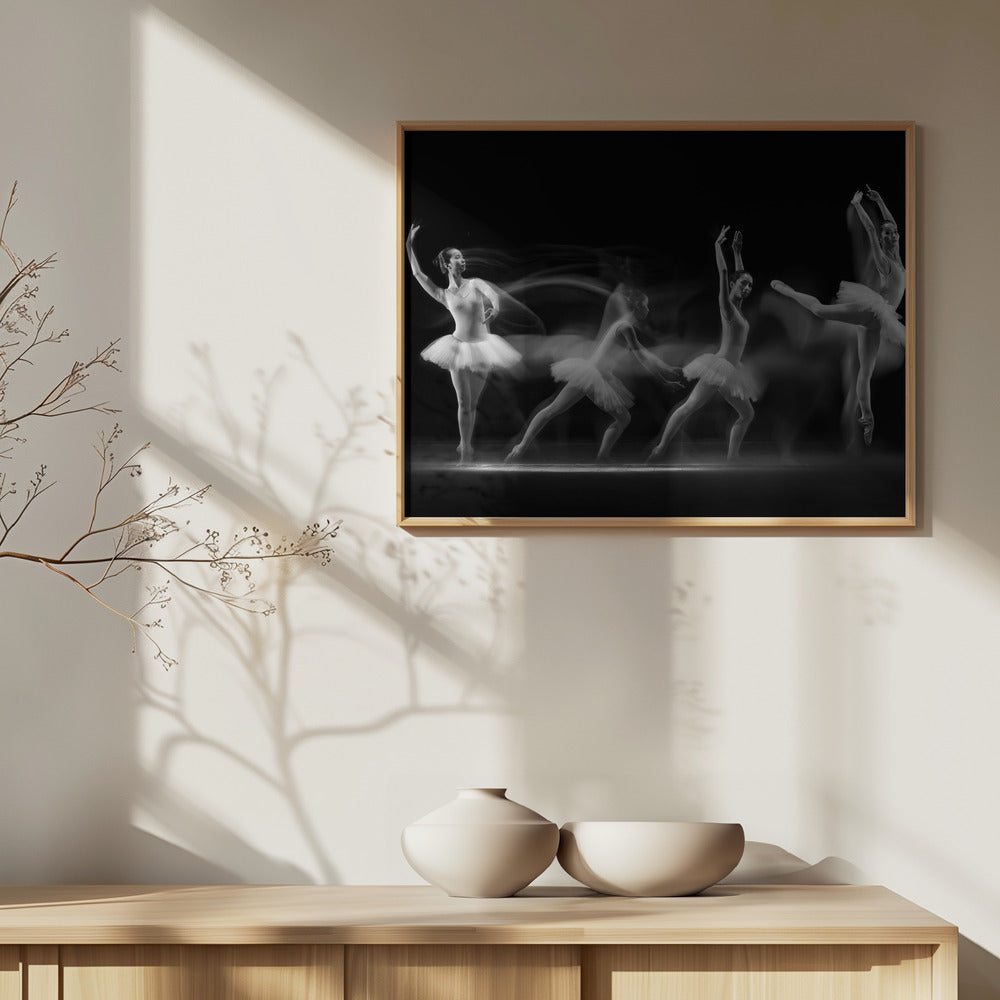 Balerina-taideaalto | Julisteet - Taidevedokset