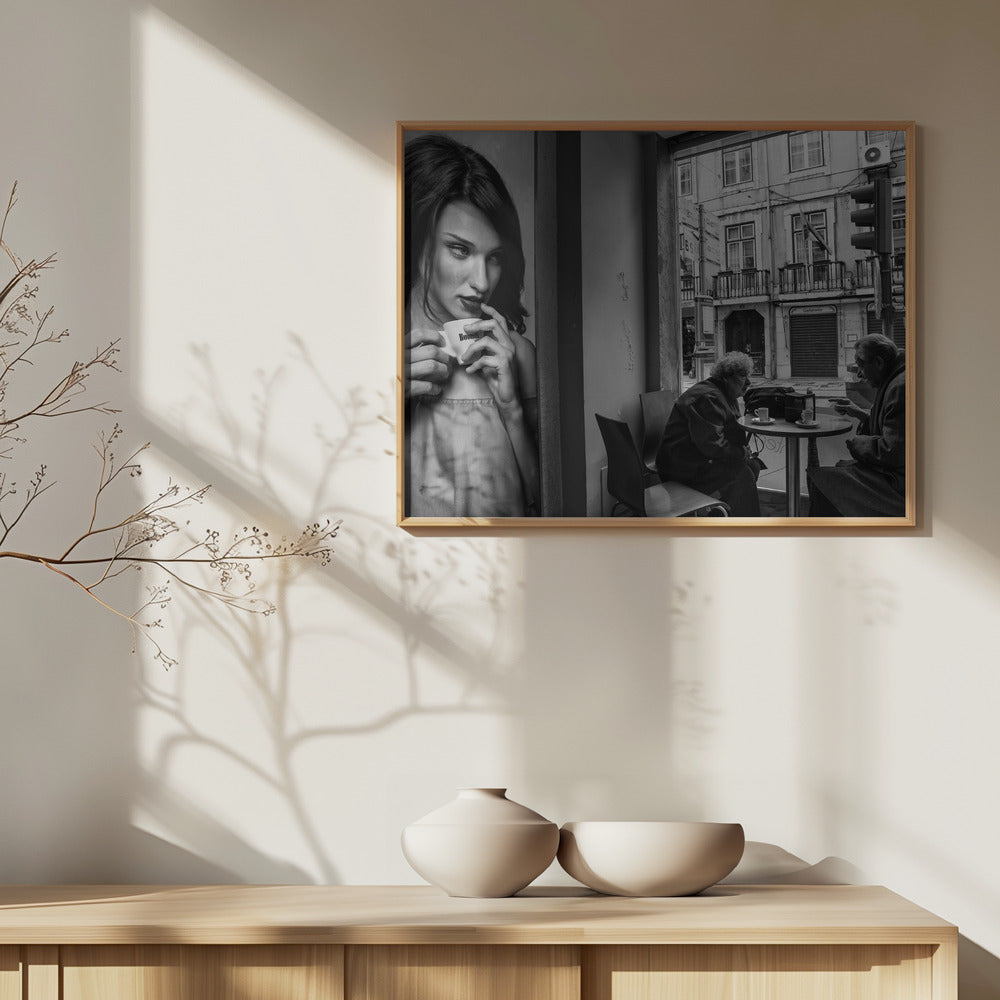 Conversaciones de café | Posters  - Impresiones de Arte