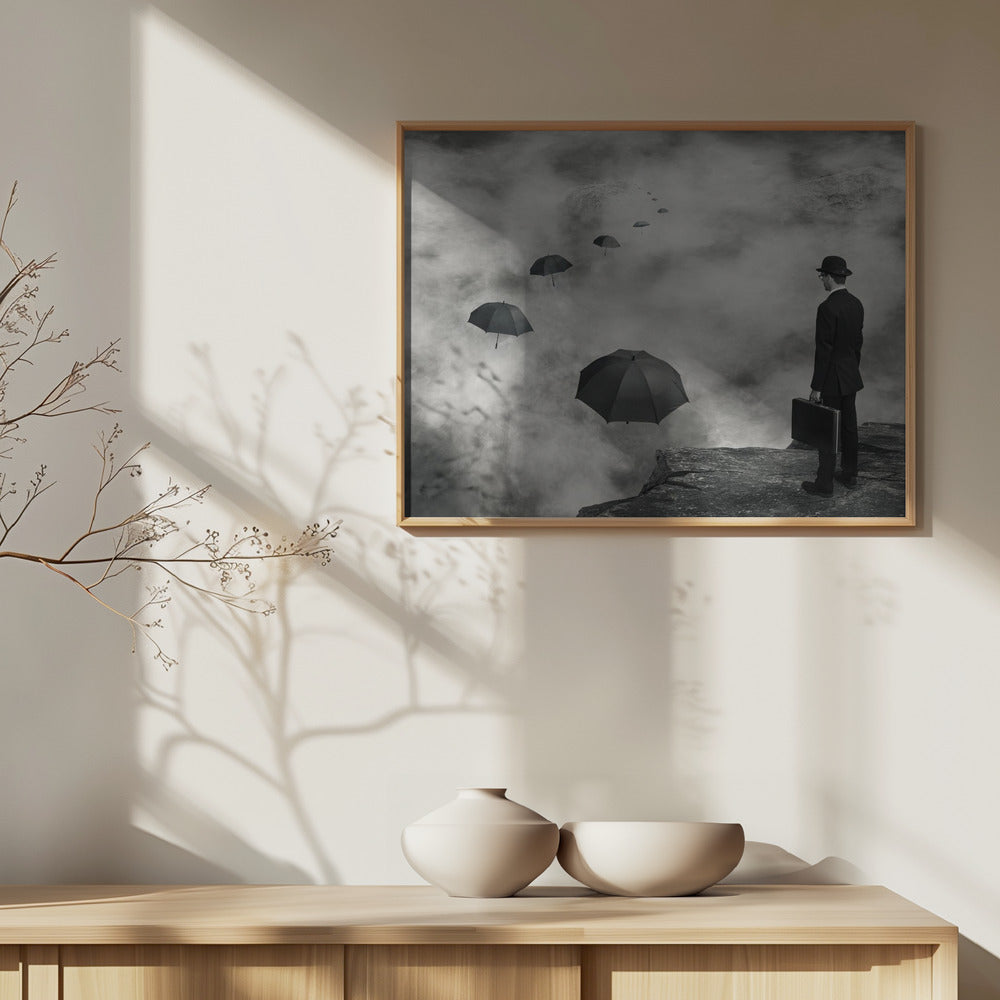 Vähemmän kuljettu tie | Julisteet - Taidevedokset