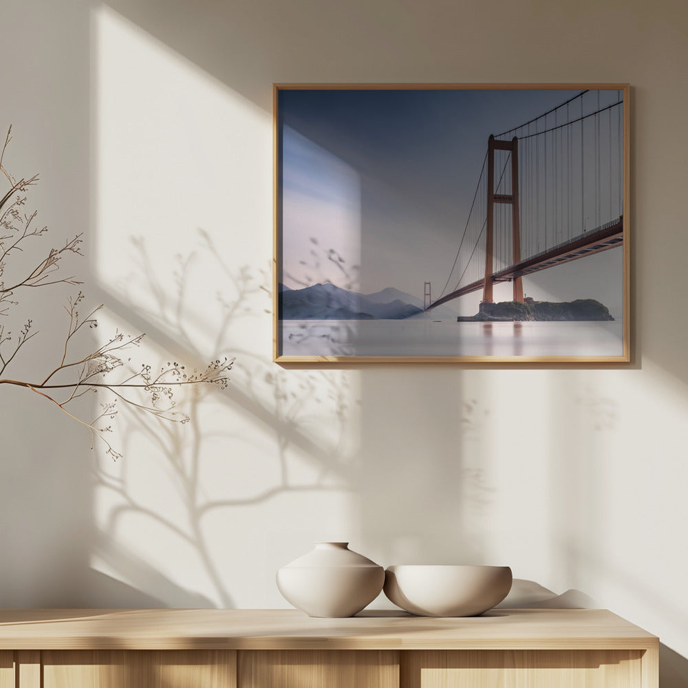 Puente Xihou y Bahía de la Luna | Posters  - Impresiones de Arte