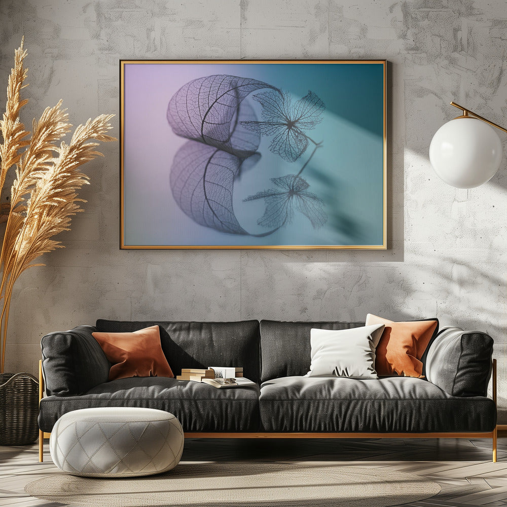 Lehden ja kukan tarina | Julisteet - Taidevedokset