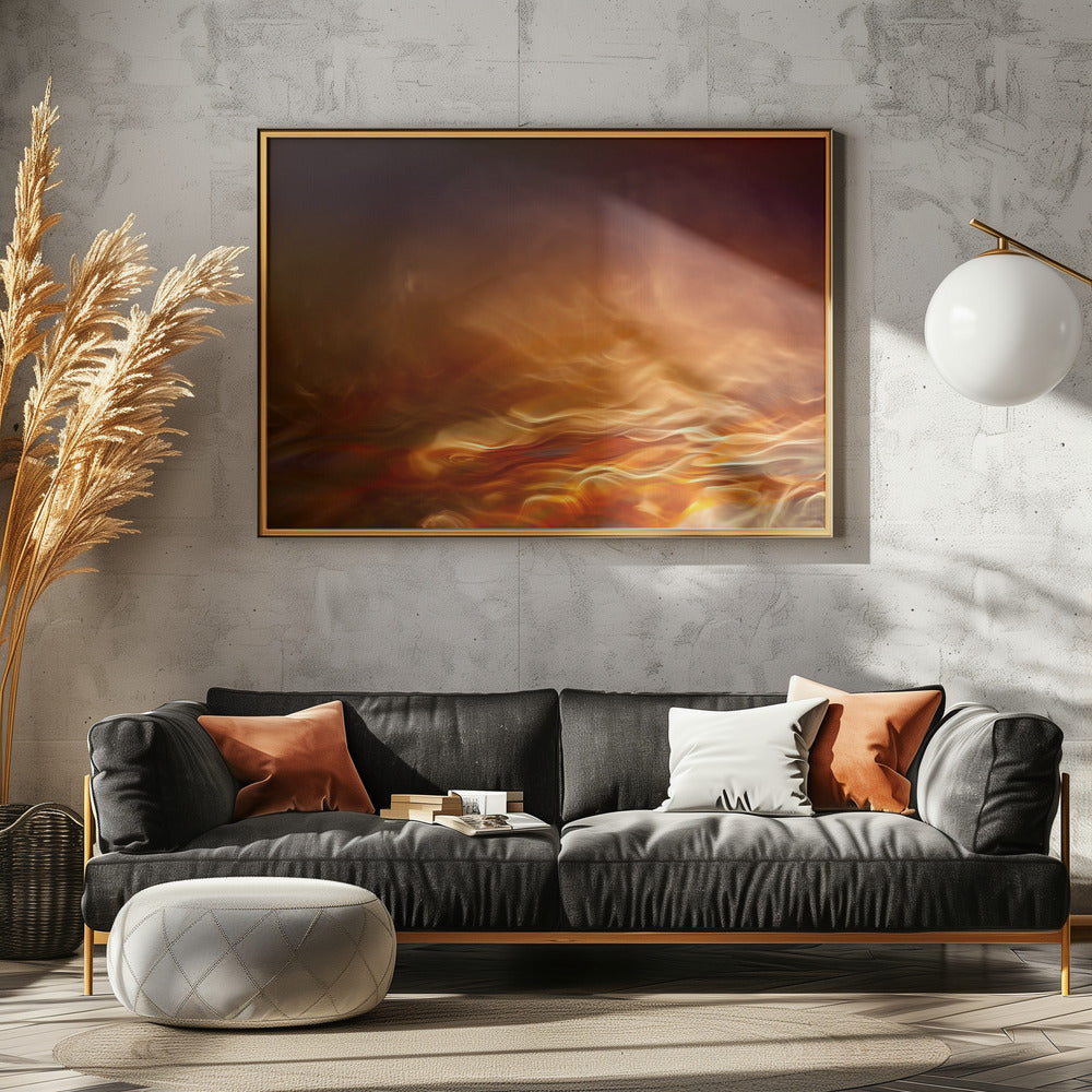 Burning water | Poster