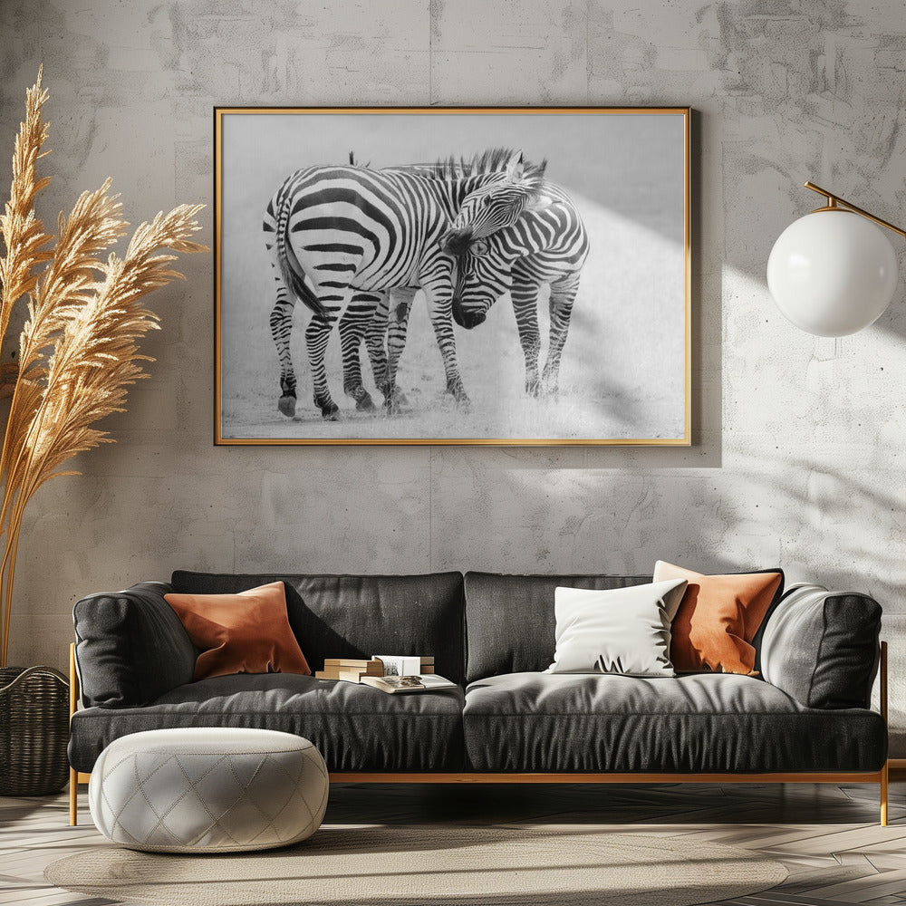 Zärtlicher Moment | Poster - Kunstdruck