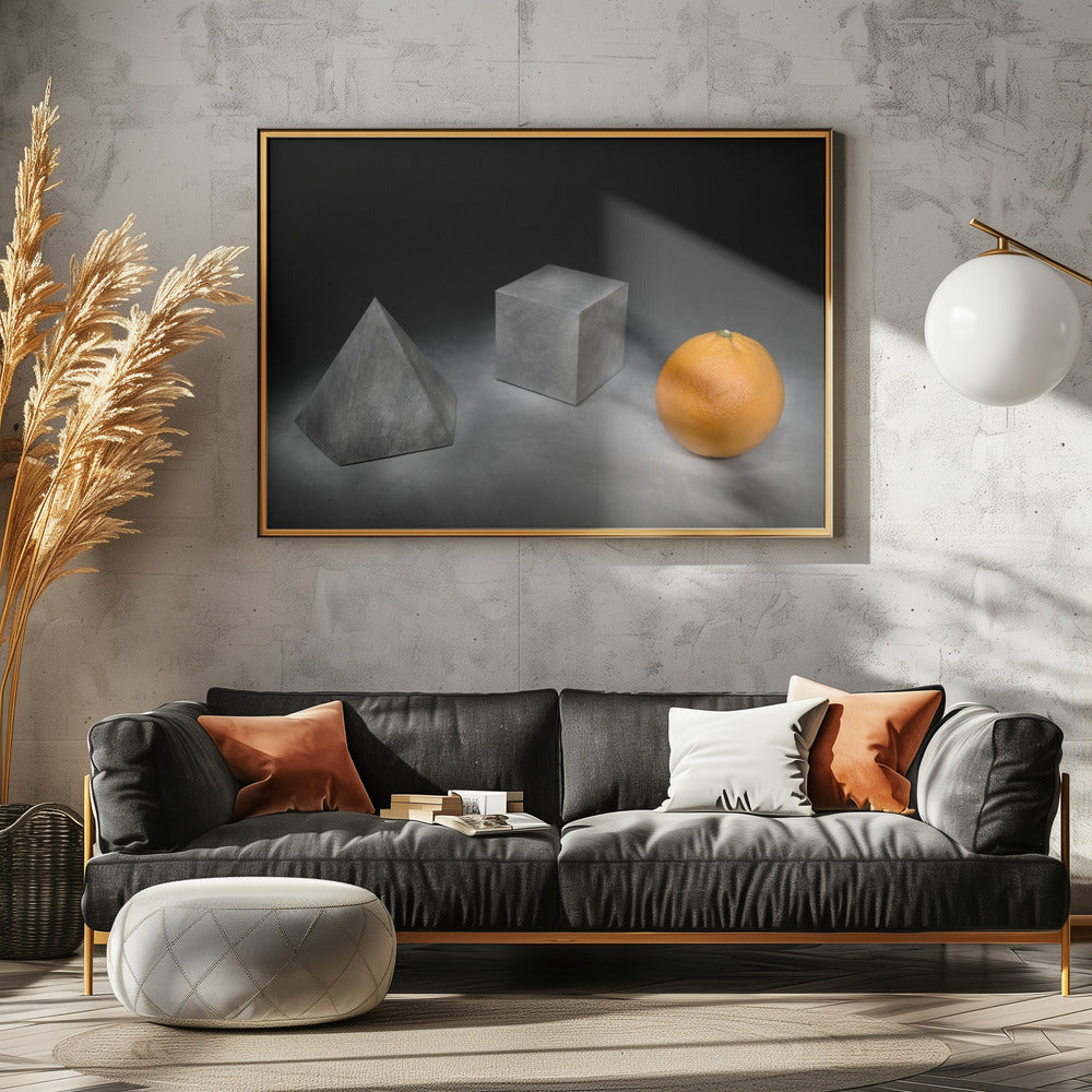 Platonische Körper | Poster - Kunstdruck