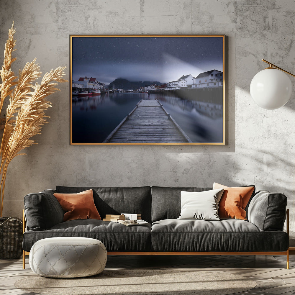 Cuando la noche viene cayendo del cielo | Posters  - Impresiones de Arte