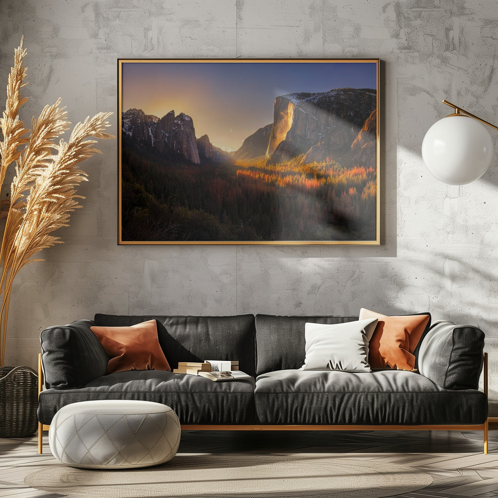 Yosemite Firefall | Poster