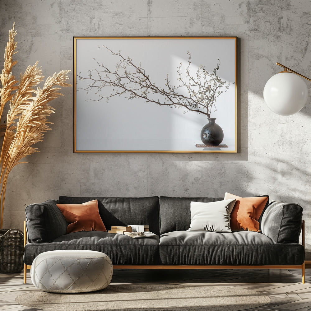 Vase And Branch | Poster