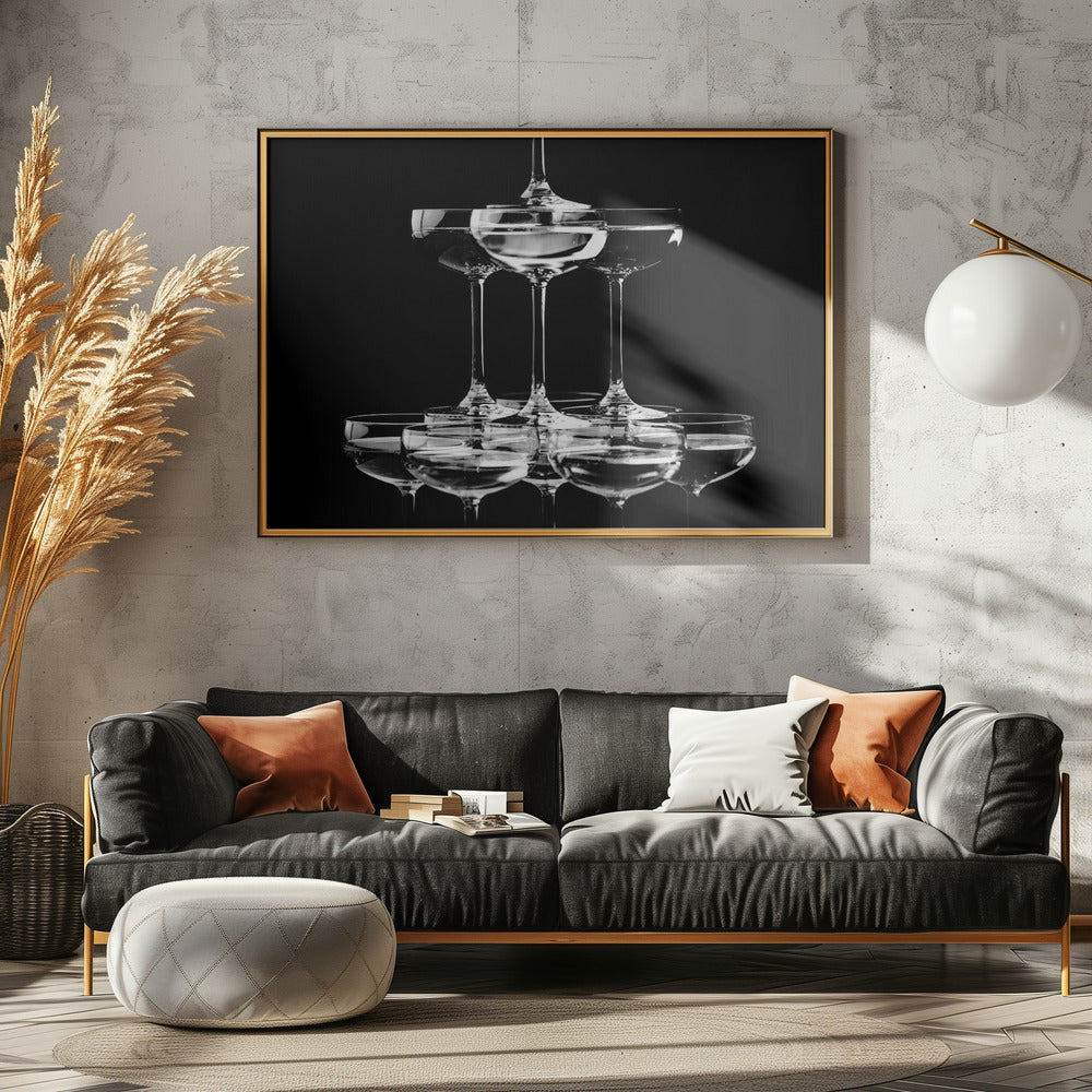 Champagne tower_10 | Poster