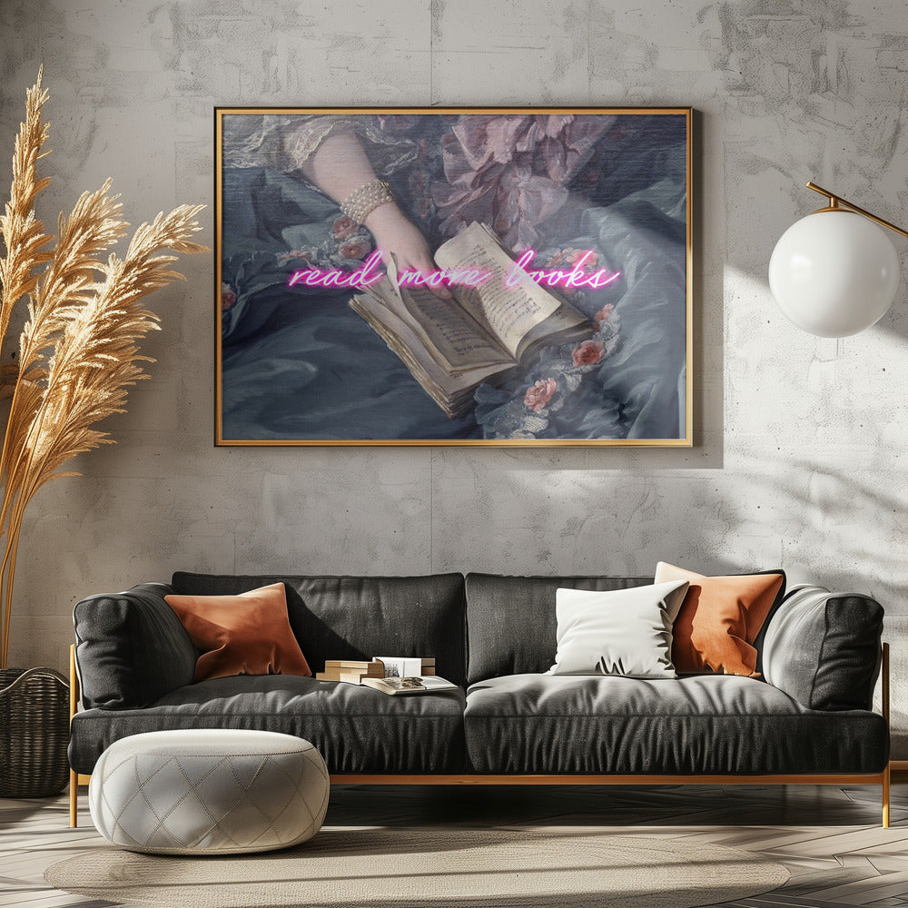 Readmoreneon Ratioiso | Poster