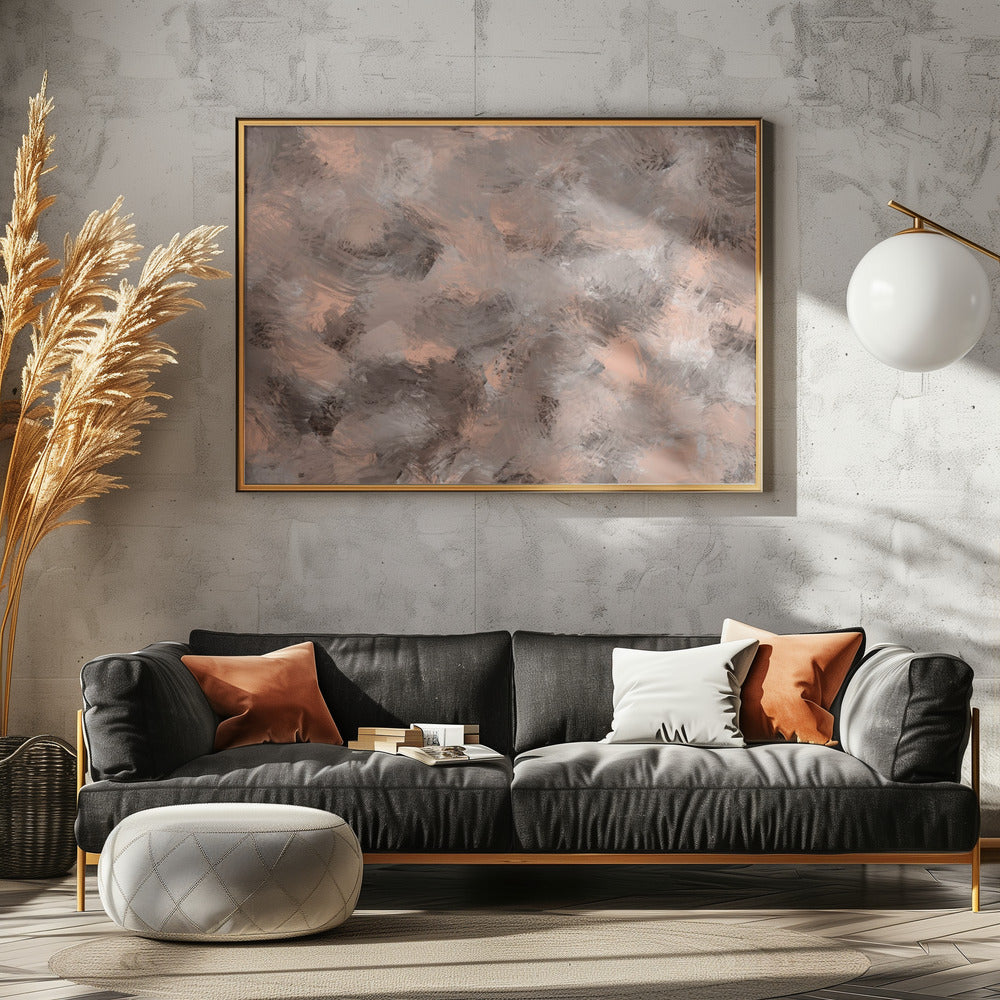Muted Brush Dance | Poster