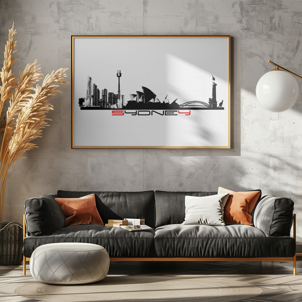 Sydney Australia Skyline City Art (1) | Poster