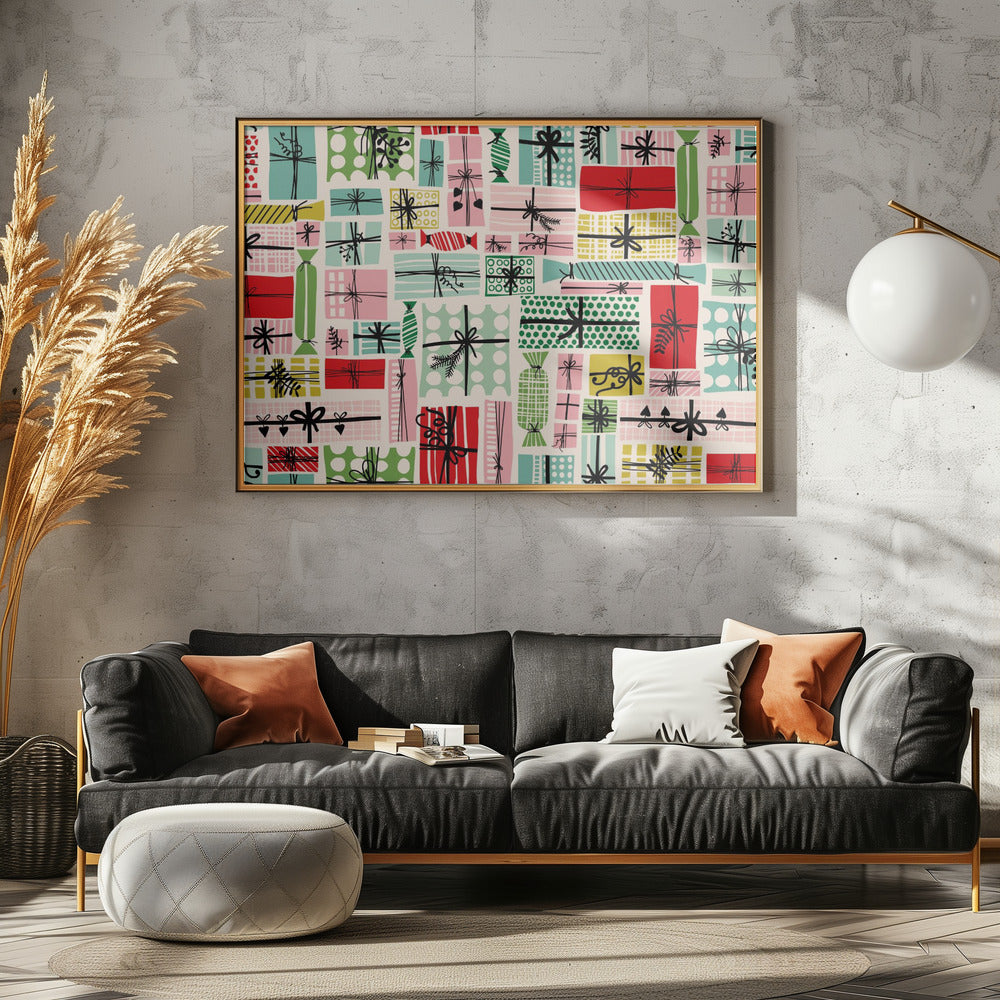 Lieblingsmuster für Geschenkverpackungen | Poster