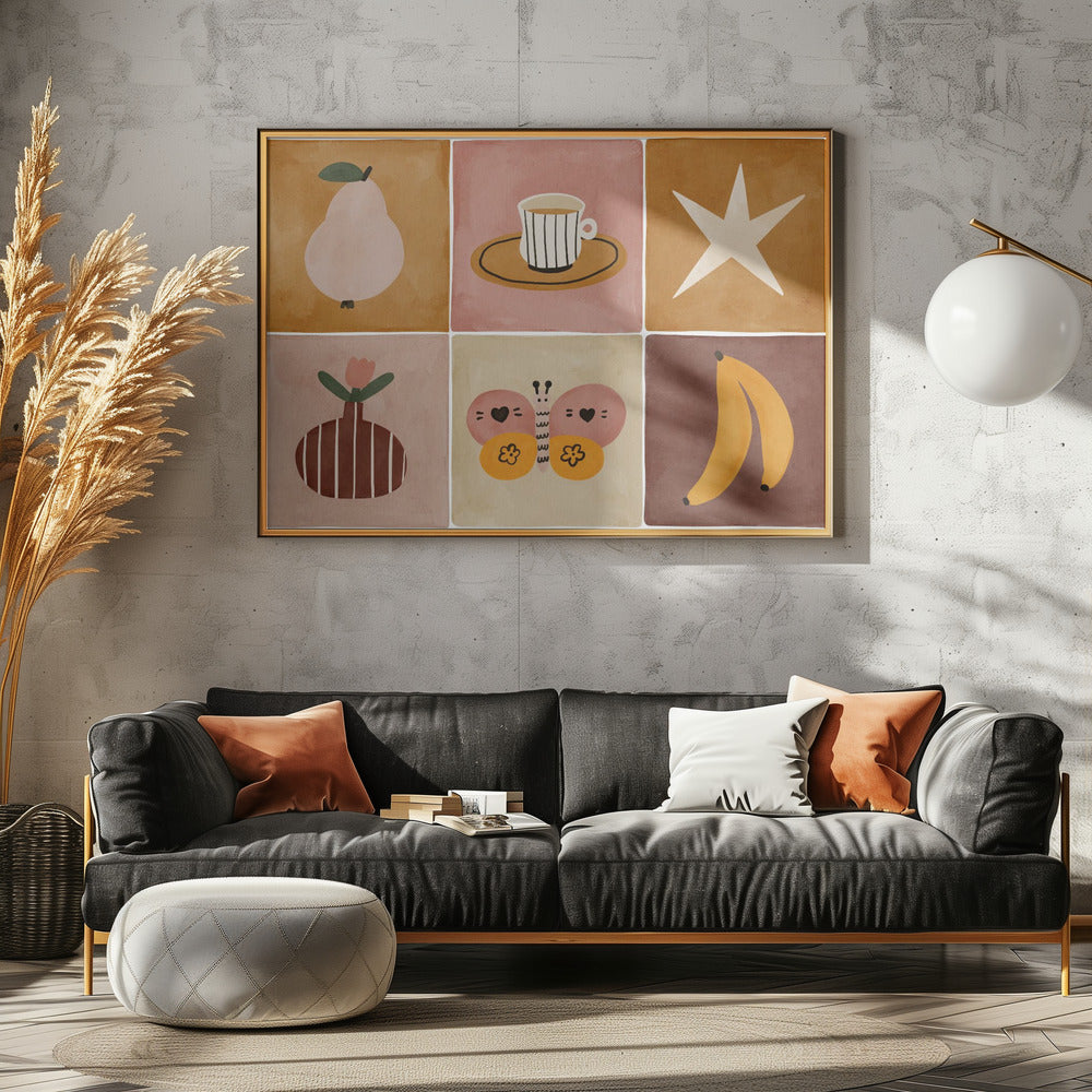Whimsical Icons Galore | Poster