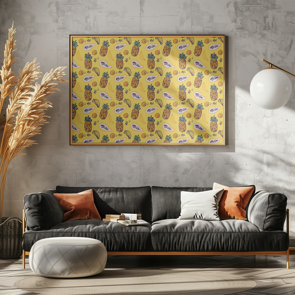 Tropische Frucht-Fiesta | Poster