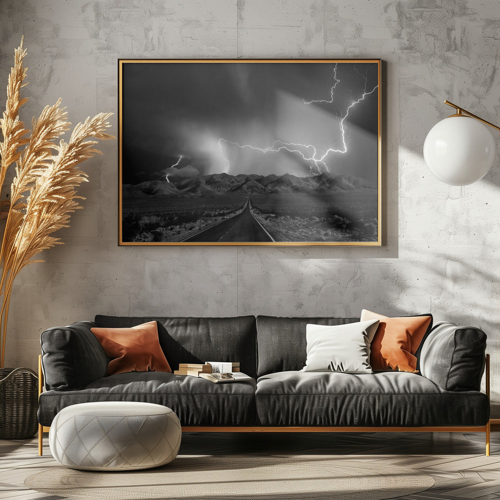 Tien päällä ukkosenjumalien kanssa | Julisteet - Taidevedokset