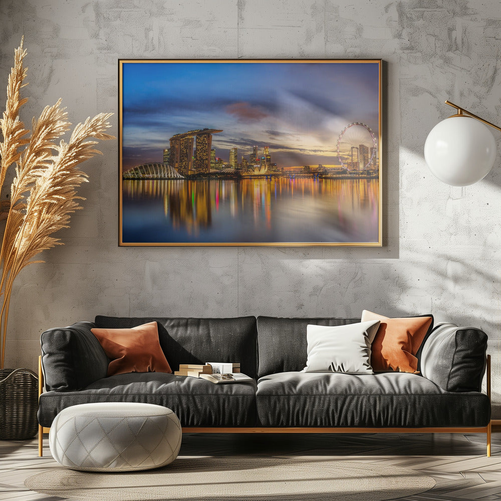 Sunset by the Bay | Poster