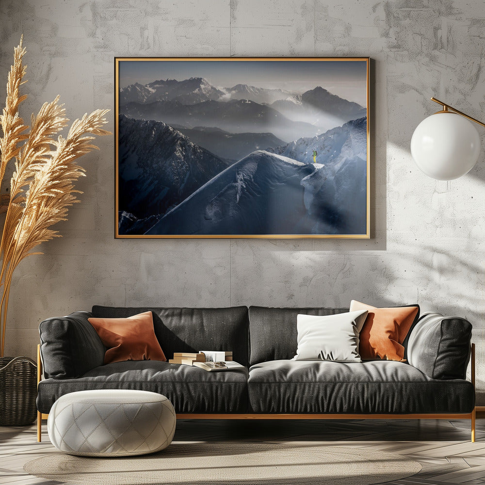 Silent Moments before Descent | Poster