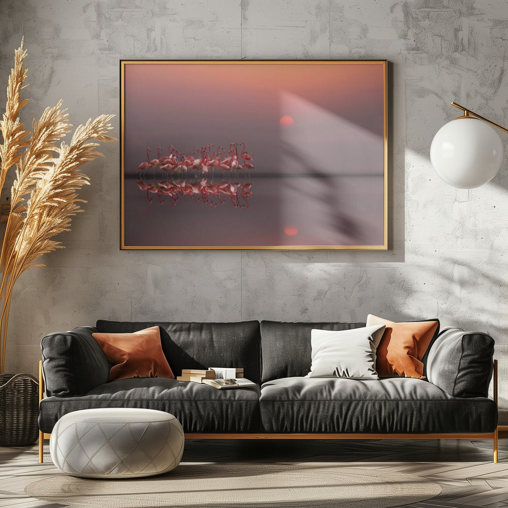 purple sunset | Poster