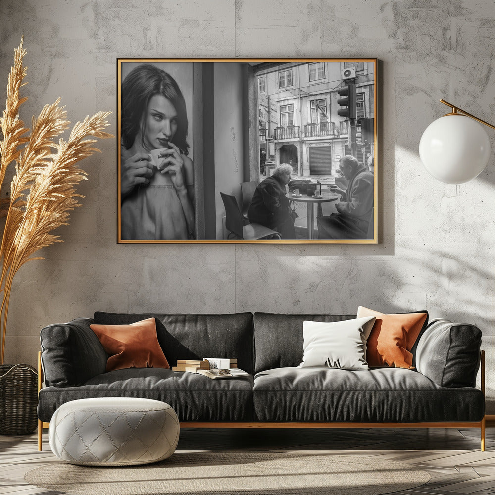 Conversaciones de café | Posters  - Impresiones de Arte