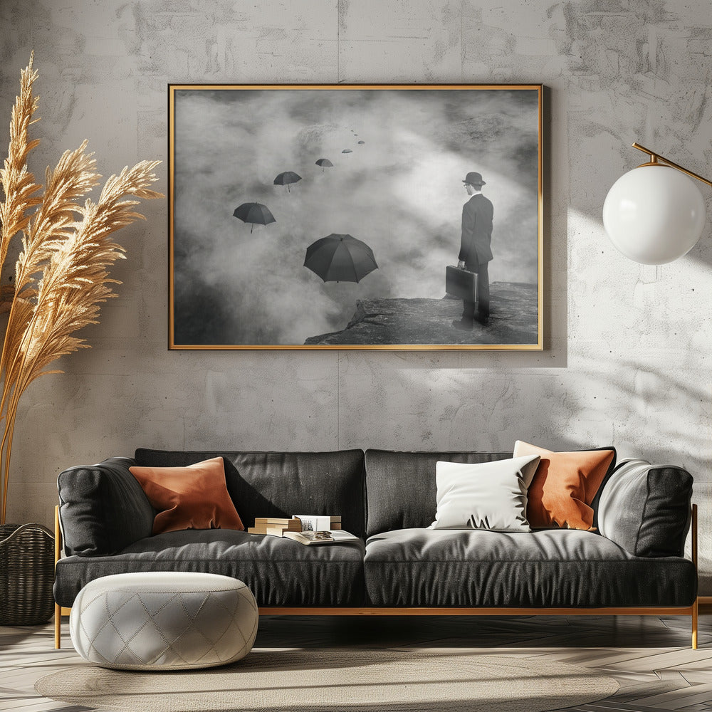 Vähemmän kuljettu tie | Julisteet - Taidevedokset