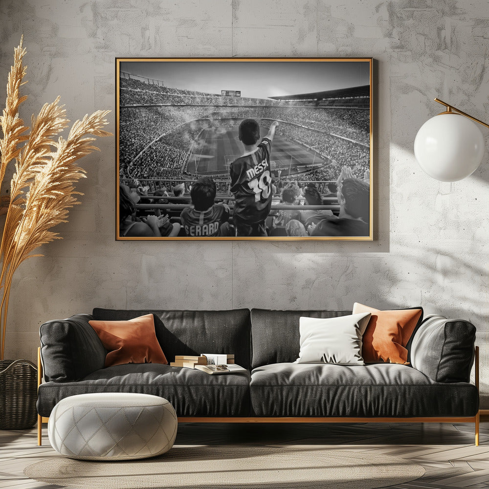 Jalkapallon katedraali | Julisteet - Taidevedokset