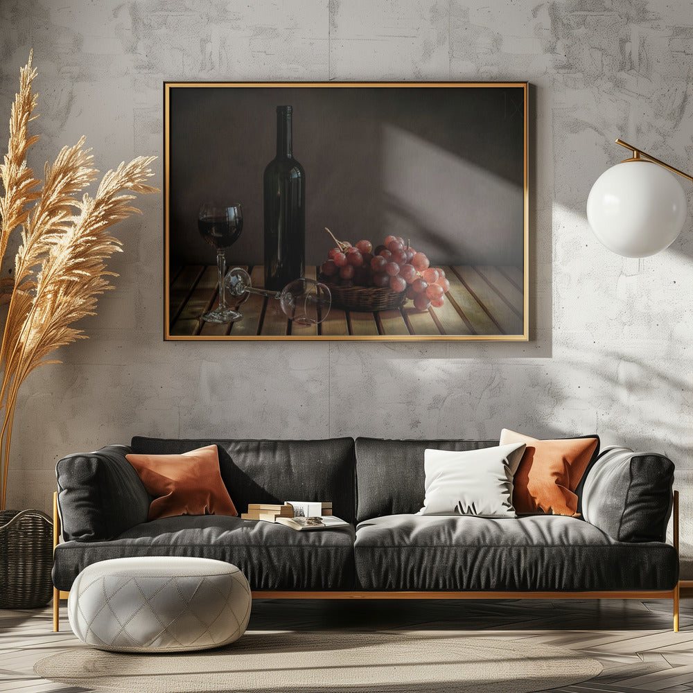 Die Party ist vorbei ... | Poster - Kunstdruck