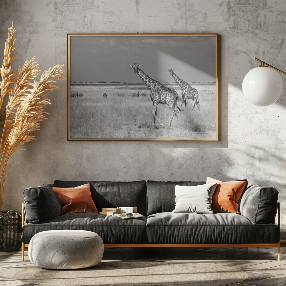 Touristen geben aus | Poster - Kunstdruck