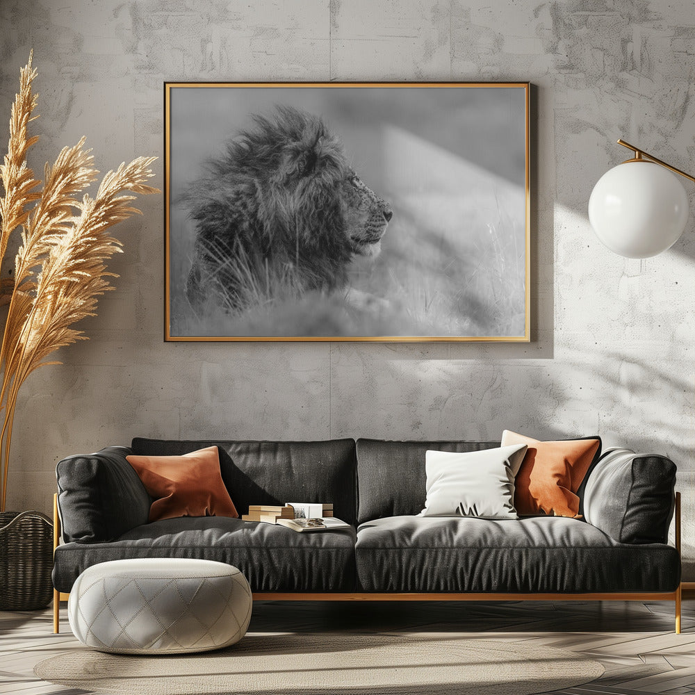 Kuningas on yksin | Julisteet - Taidevedokset