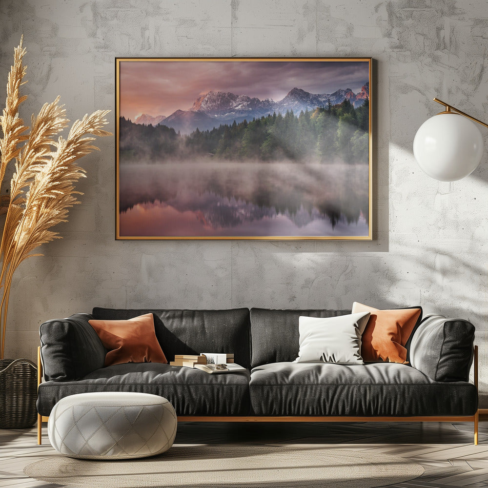 Sunrise at the Lake | Poster