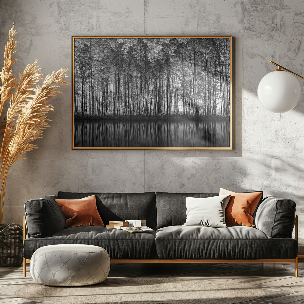 Pointillism Nature | Poster