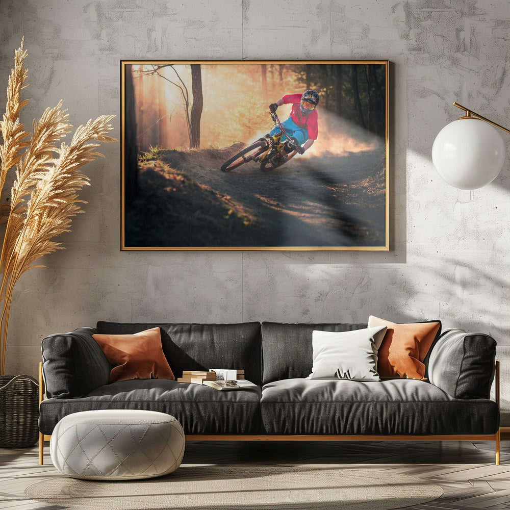 Golden Bermed Corner | Poster