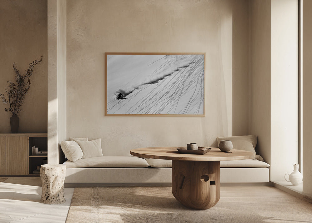 Skiing Powder | Poster