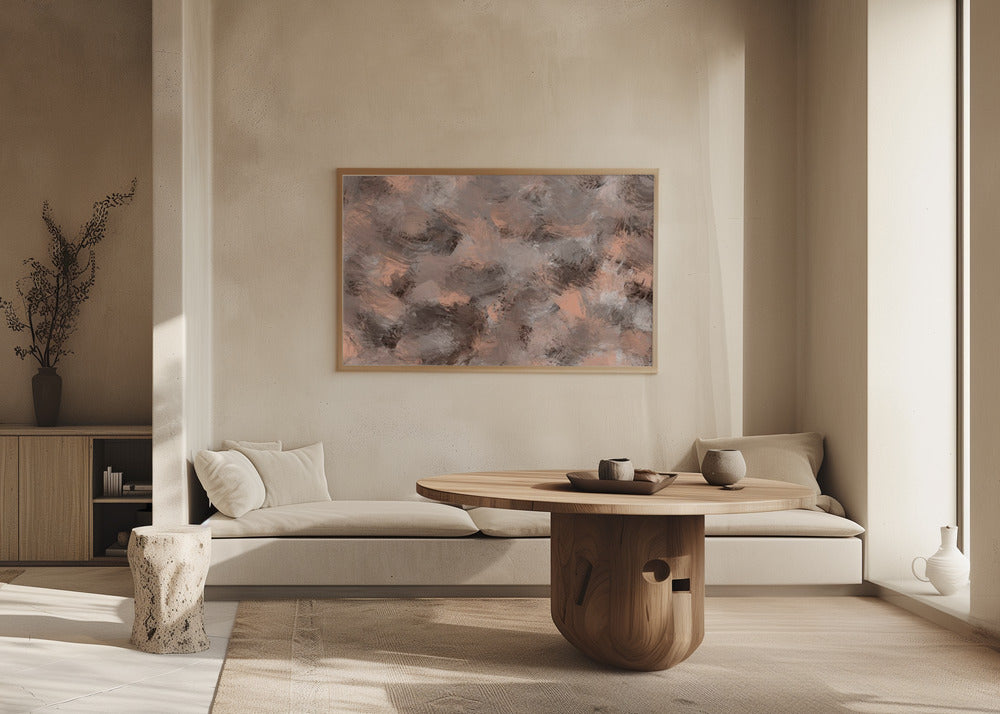 Muted Brush Dance | Poster