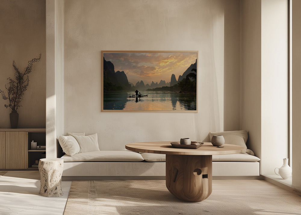 Kultainen Li-joki | Julisteet - Taidevedokset